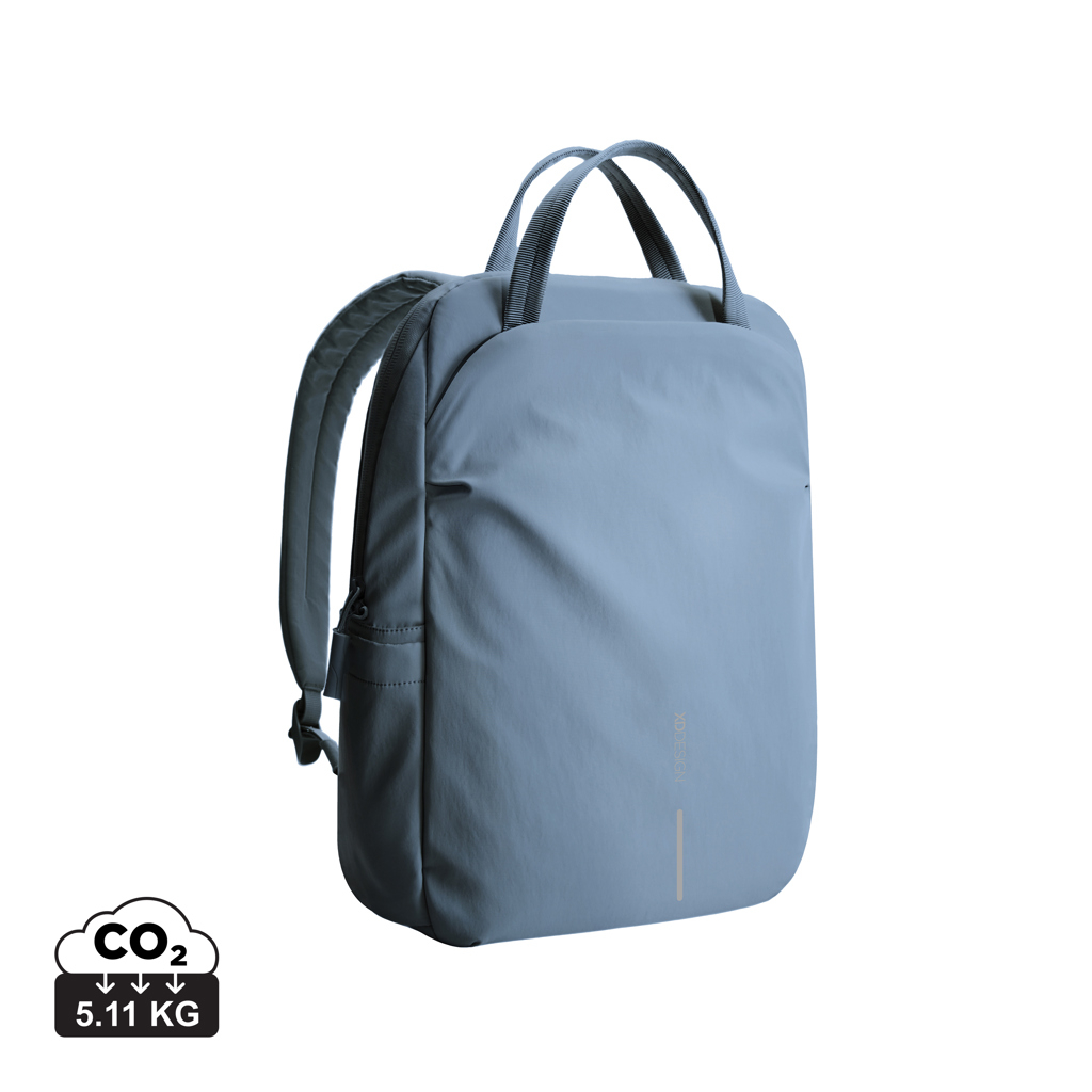 Sac à dos personnalisable 15 L pour ordinateur 16" bleu et gris